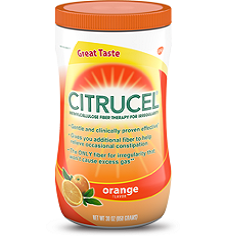 Citrucel Fiber Orange Mix Powder Citrucel Fiber Orange Mix Powder