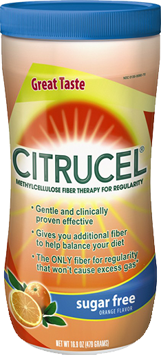 Sugar Free Orange Mix Fiber Powder | Citrucel®